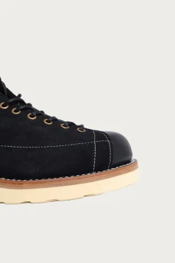 Ten Mile Work Boots / Rough Out Leather - Black