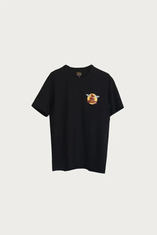 The Real McCoy's Logo Tee - Black