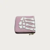 THUMB-UP BONE BAND ZIP Wallet - Pink