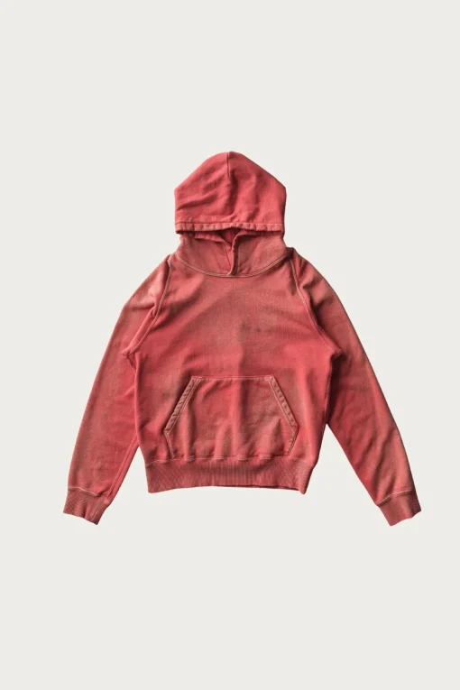 Time After Dye Hoodie - Coke Red