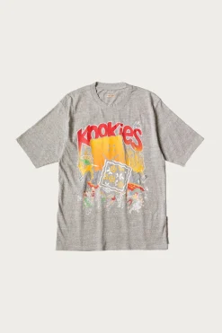 TOP Jersey Crew T (BUSTER PECKISH BOWY) - Grey