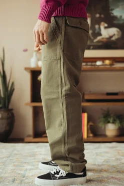 US Army HBT Baker Pants - Olive Drab