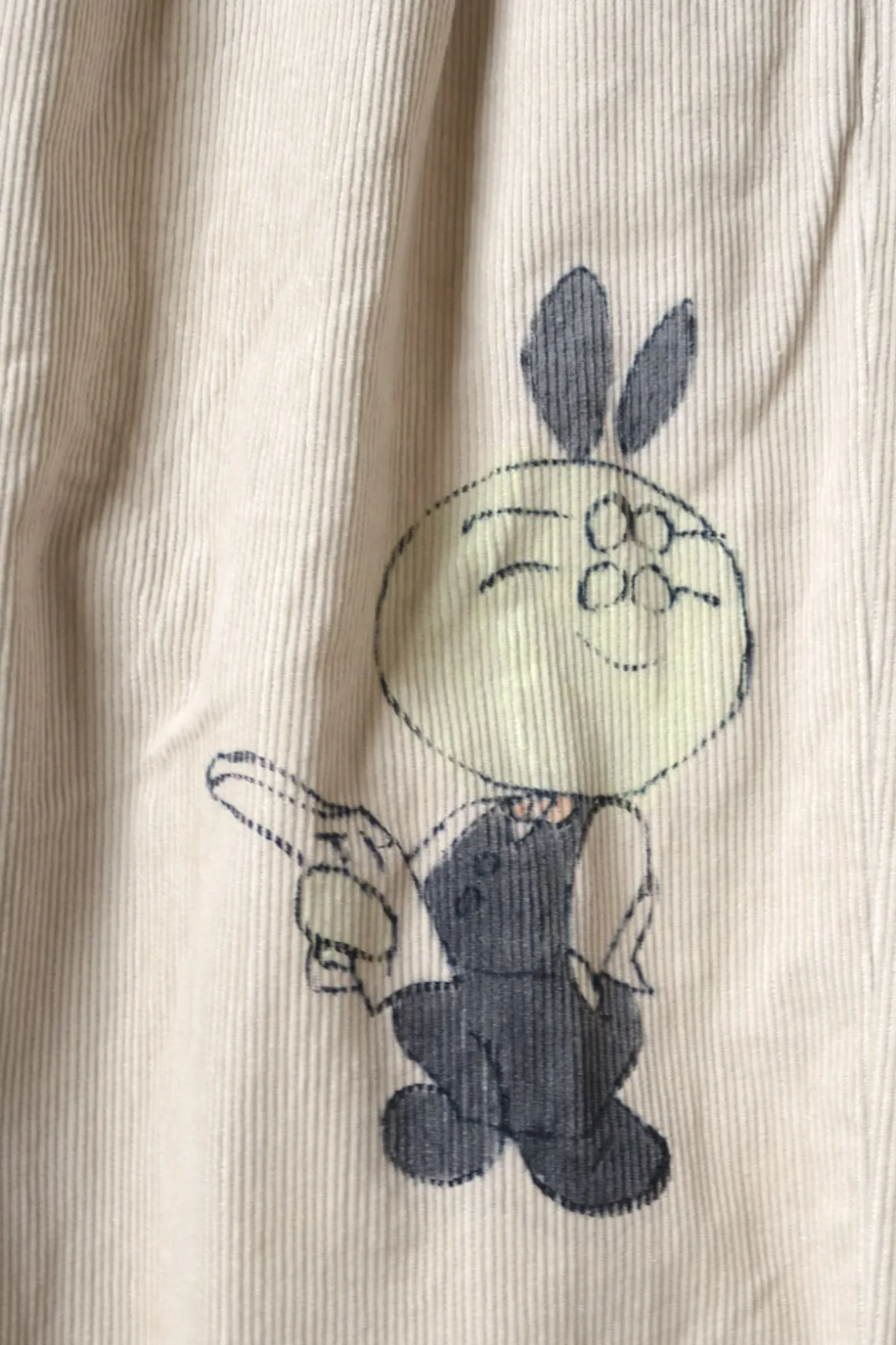 14W Corduroy IVY Pants (Memorial Paint Model) - Beige