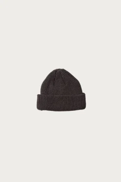Waffle Watch Cap - Charcoal