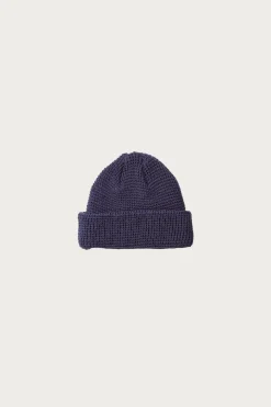 Waffle Watch Cap - Faded Navy