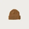 Waffle Watch Cap - Tan Brown