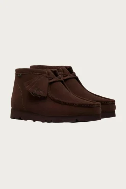 Wallabee Boot Goretex - Dark Brown Suede