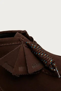 Wallabee Boot Goretex - Dark Brown Suede