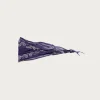 WASHER Crinkle Silk Neckerchief (PECOS Paisley) - Purple