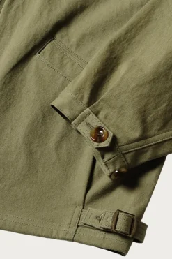 Water-Repellent Canvas ZIP-UP KAYAK PAW-PAW Blouson - Khaki