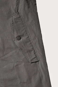 Weatherproof Cotton Canvas Parka - Grey