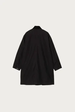 Webster Coat - Black/Black Rinsed