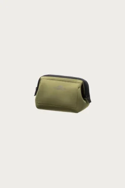 Wired Pouch Small - Olive/Yellow