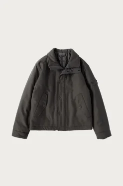 Wool Nylon Flannel Ghost Jacket - Grey