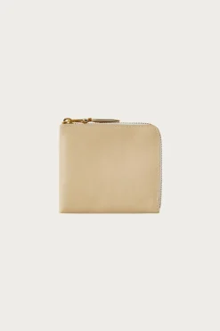 Zip-Around Wallet - Off White